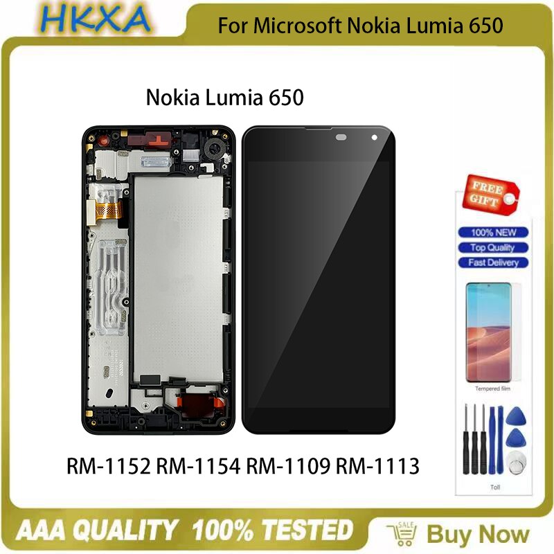 ũ Ʈ Ű Lumia 650 RM-1152 RM-1154 RM-1109 LCD ÷ ġ ũ Ÿ  Nokia 650